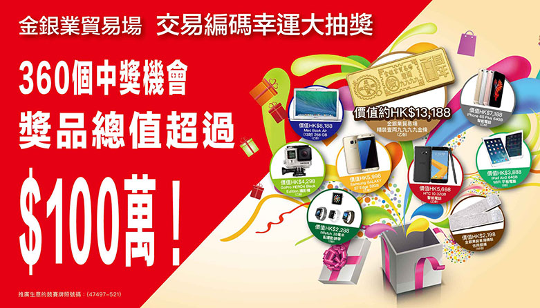 金銀業(yè)貿易場(chǎng)交易編碼幸運大抽獎